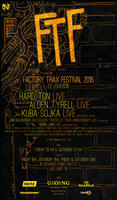 FACTORY TRAX FESTIVAL 2016 -poster