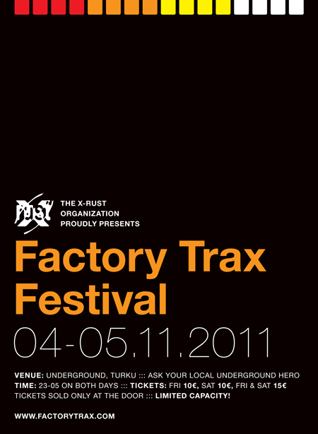 Factory Trax Festival 1/2